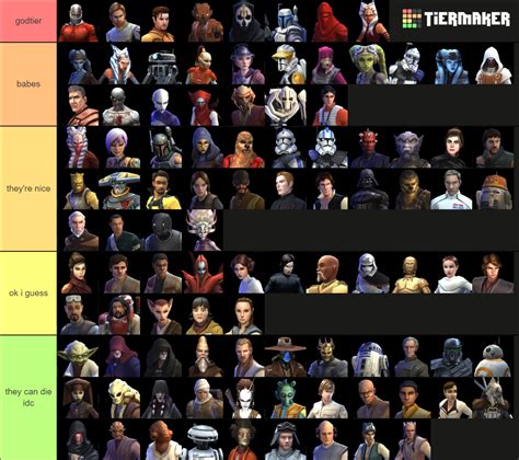 Star Wars Galaxy of Heroes Database .